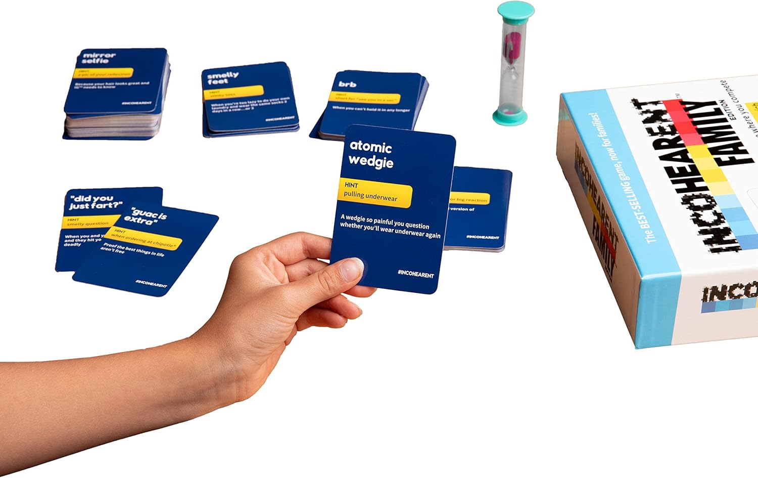 WHAT DO YOU MEME? Incohearent Family Edition - The Family Game Where You Compete to Guess The Gibberish WHAT DO YOU MEME? Incohearent Family Edition - The Family Game Where You Compete to Guess The Gibberish